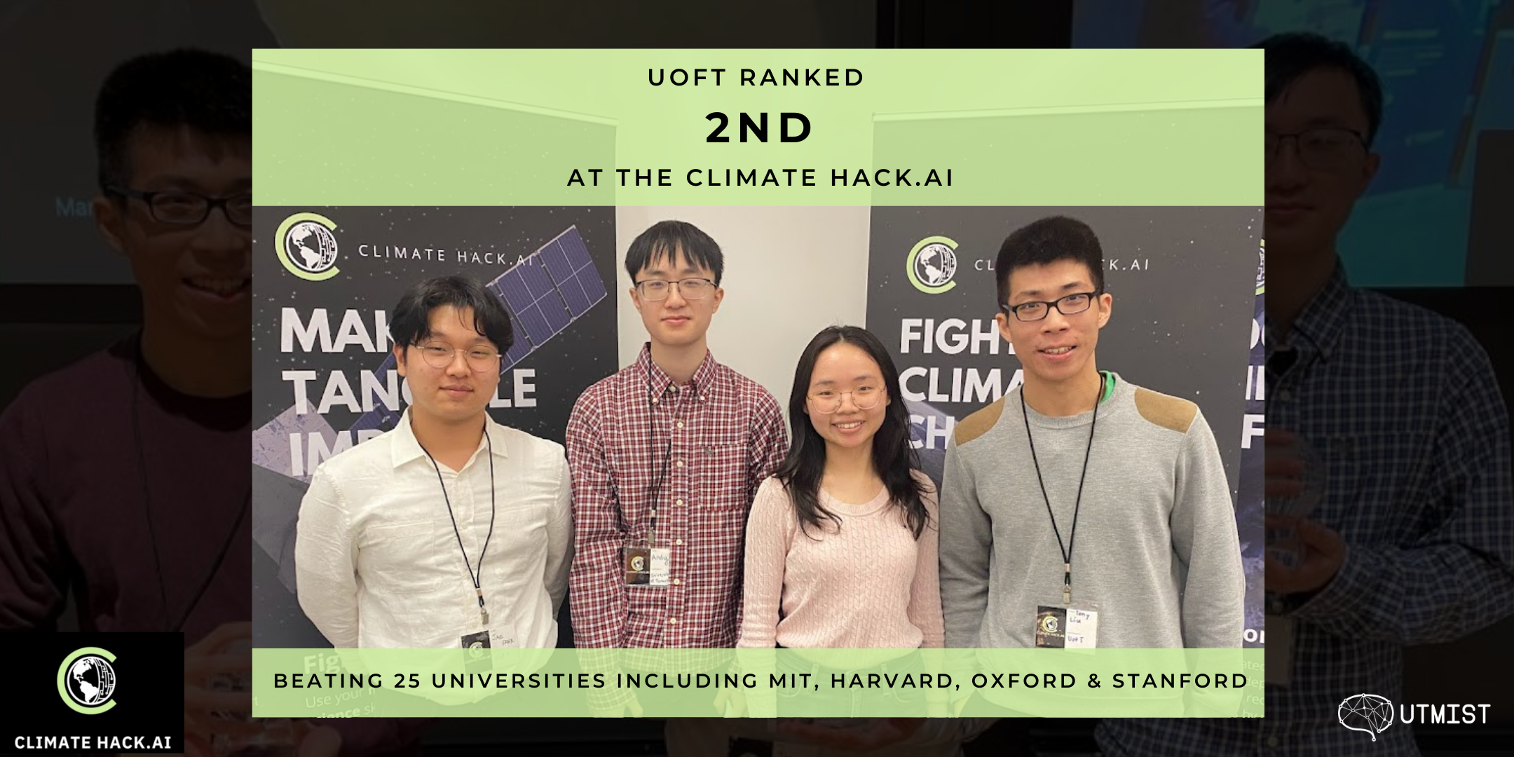 Image of Climate Hacks Winning Team